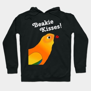 Beakie Kisses Sun Conure Parrot Hoodie